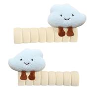 Cute tirador de puerta | Cubierta para tirador de puerta - Montaje sin esfuerzo, tiradores de puerta, antiestáticos, lindas nubes, decoración del hogar, decoración del hogar