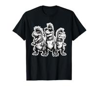 Cute Trex Funny Youth Life Dad Mom Retro Punk Dinosaurio Dino Camiseta gráfica económica