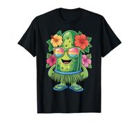 Cute Tropical Pickleball Hawaiian Summer Vacation Vibes Camiseta