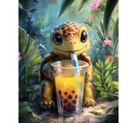 Cute Turtle Composition Notebook: Wide Ruled Journal for School, Notes, Writing & Doodles | Adorable Animal Cover | 7.5 x 9.25 Matte Softcover