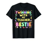 Cute twinning with My Teacher Bestie Camiseta