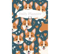 Cute Undated Productivity Daily Planner by Fluffy Paw