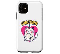 Cute Unicorn Cat Design for Fantasy Loving Feline Fans Carcasa para iPhone 11