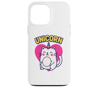 Cute Unicorn Cat Design for Fantasy Loving Feline Fans Carcasa para iPhone 13 Pro MAX