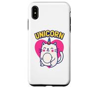 Cute Unicorn Cat Design for Fantasy Loving Feline Fans Carcasa para iPhone XS MAX