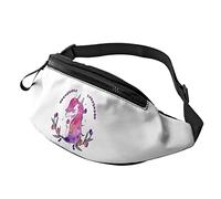 Cute Unicorn Girl Pink Purple Fanny Pack Sport Casual Riñonera para Mujeres Hombres de Moda