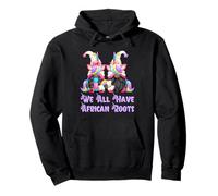 Cute Unicorn Gnomes For Women We All Have African Roots Sudadera con Capucha
