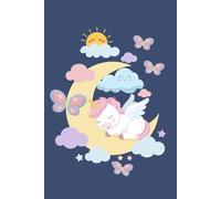 Cute Unicorn Notebook: Lined Notebook for Kids | Magical Notebook for School, Journaling & Writing