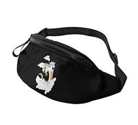 Cute Unicorn Rainbow Red Feet Fanny Pack Sport Casual Riñonera para Mujeres Hombres de Moda