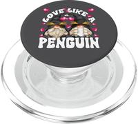Cute Valentines Gnomes For Couples Love Like A Penguin PopSockets PopGrip para MagSafe
