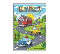 Cute Vehicles Coloring Book for Kids: Fun Cars, Trucks, Trains & Planes | Easy Coloring Pages for Kids Ages 3-8