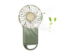 Cute & Versatile Handheld Small Fan - Lightweight & Pocket-Sized For Maximum Portability On Walks, Camping Trips, & Vacations, Long-Lasting Battery Performance Keeps You Cool Throughout Your Day, Dura