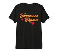 Cute Vintage Tennessee Mama with Heart, Women's Camiseta Premium