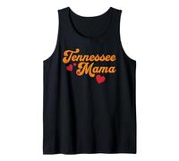 Cute Vintage Tennessee Mama with Heart, Women's Camiseta sin Mangas