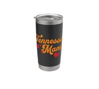 Cute Vintage Tennessee Mama with Heart, Women's Vaso térmico de acero inoxidable de doble pared