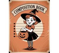 Cute Vintage Witch Halloween Notebook: 120 Pages, with Cartoon Cover Design, ideal for Ideas, Journaling, School Notes, Students, Teens, Girls, ... Journaling, School Notes, Students, Teens,