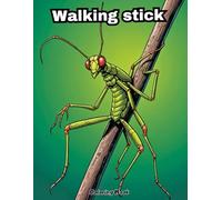 Cute Walking Stick Coloring Book: Adorable Camouflage Critter Designs for Toddlers! (INSECTS COLORING BOOKS)