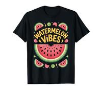 Cute Watermelon Summer Vibes Fruit Aesthetic Art Camiseta