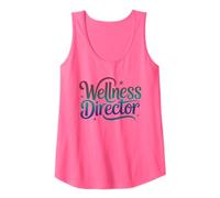 Cute Wellness Director Squad P.E Entrenador de Entrenamiento de Terapia de Gimnasio Camiseta sin Mangas