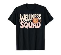 Cute Wellness Squad Retiro de Entrenamiento Yoga PTA Terapeuta PT Camiseta