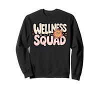 Cute Wellness Squad Retiro de Entrenamiento Yoga PTA Terapeuta PT Sudadera