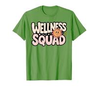 Cute Wellness Squad Yoga Legend Fitness Club Empoderar a mamá Camiseta