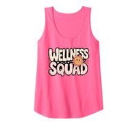 Cute Wellness Squad Yoga Legend Fitness Club Empoderar a mamá Camiseta sin Mangas