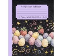 Cute Wide Ruled Easter Dreams Composition Notebook for Kids Soft Lavender - Part of the Spring Easter Series - Fun Spring School Notebook for Girls & ... Creative Writing Space for School and Beyond!