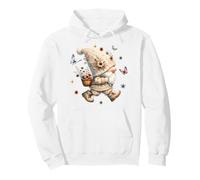 Cute Wildflower GNOME For Women and Summer Floral Butterfly Sudadera con Capucha