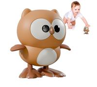 Cute Wind Up Toys,Walking Owl Clockwork Toy | 8x8x8.5cm Kids Colorful Bird Toys, Perfect Novelty Cartoon Style Clockwork Toy For Home, Kindergarten, Nursery, Preschool