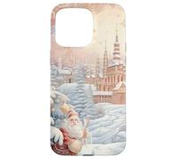 Cute Winter Accessories For Women Pastel Christmas Snow Carcasa para iPhone 15 Pro MAX