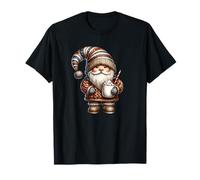 Cute Winter GNOME Love Pumpkin Spice Hot Cocoa For Christmas Camiseta