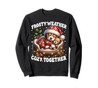 Cute Winter Sayings For Beagle Owners with Christmas Vibes Sudadera