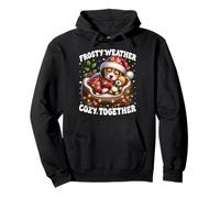 Cute Winter Sayings For Beagle Owners with Christmas Vibes Sudadera con Capucha