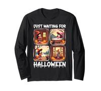 Cute Witch Just Waiting For Halloween Spooky Autumn Manga Larga