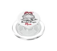Cute Womens Girls Red Bandana & Glasses Bearded Dragon Mom PopSockets PopGrip para MagSafe