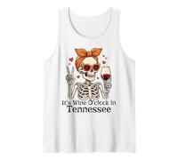 Cute Women's It's Wine O'Clock in Tennessee Camiseta sin Mangas