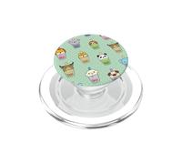 Cute Womens Kids Girls Kawaii Bubble Boba Tea Animals PopSockets PopGrip para MagSafe