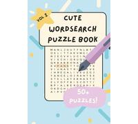Cute Wordsearch Puzzle Book Vol 2: More Cozy & Comfy Word Search Collections for Relaxation and Stress Relief with over 50 Puzzles