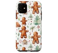 Cute Xmas Baking Stuff For Women Christmas Gingerbread Carcasa para iPhone 11