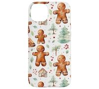 Cute Xmas Baking Stuff For Women Christmas Gingerbread Carcasa para iPhone 14 Plus