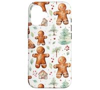 Cute Xmas Baking Stuff For Women Christmas Gingerbread Carcasa para iPhone 16