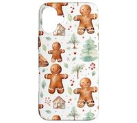 Cute Xmas Baking Stuff For Women Christmas Gingerbread Carcasa para iPhone 16 Plus