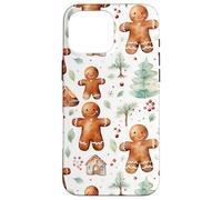 Cute Xmas Baking Stuff For Women Christmas Gingerbread Carcasa para iPhone 16 Pro MAX
