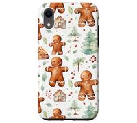 Cute Xmas Baking Stuff For Women Christmas Gingerbread Carcasa para iPhone XR