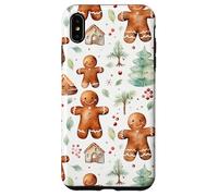 Cute Xmas Baking Stuff For Women Christmas Gingerbread Carcasa para iPhone XS MAX