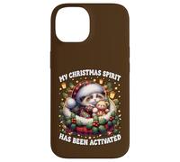 Cute Xmas Cat For Women and Kitten Mom with Christmas Vibes Carcasa para iPhone 14