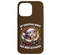 Cute Xmas Cat For Women and Kitten Mom with Christmas Vibes Carcasa para iPhone 14 Pro MAX