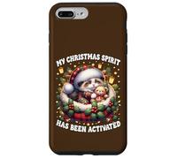 Cute Xmas Cat For Women and Kitten Mom with Christmas Vibes Carcasa para iPhone 7 Plus/8 Plus