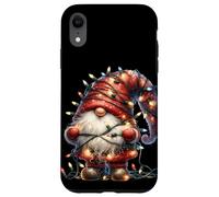 Cute Xmas GNOME Graphic For Family Colorful Christmas Lights Carcasa para iPhone XR